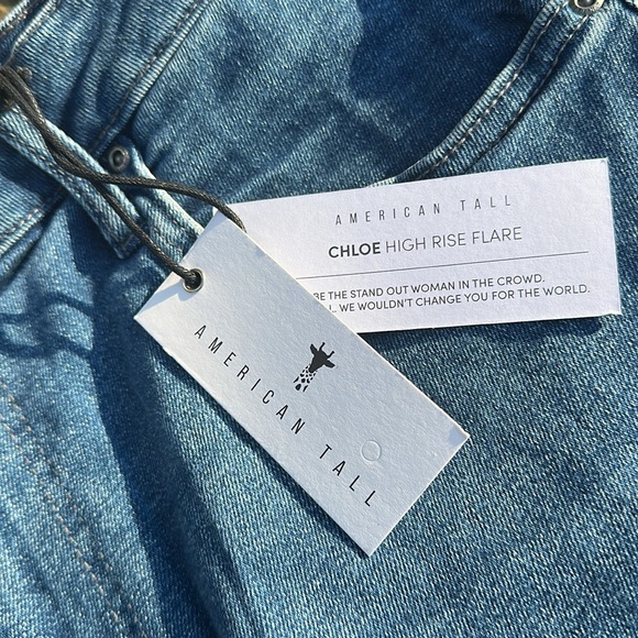 NWT American Tall Chloe Flare Jeans 34/35 - Picture 9 of 16